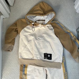 Fendi hoody and joggers.